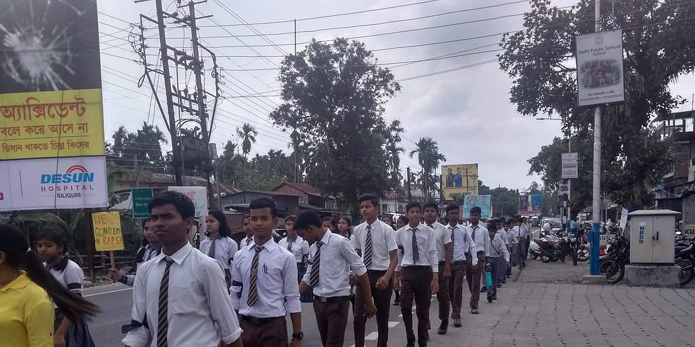 Rally – Ideal Hindi School – Mal